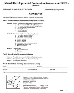 erhardt developmental prehension assessment pdf writer